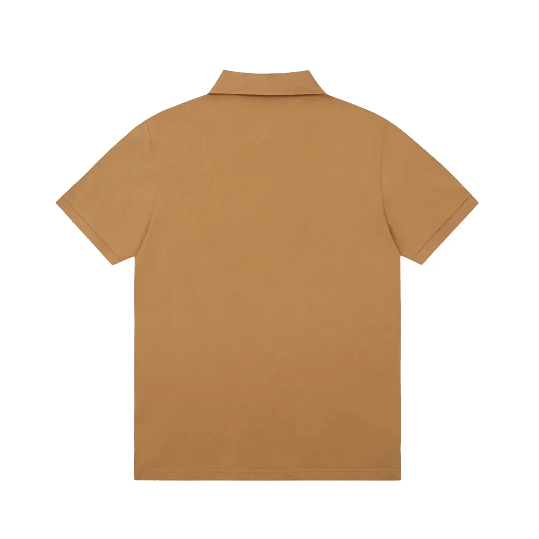 Burberry/ New Arrival Polo ！ ， polo ，Classic ， Versatile ， ， ！， ， Breathable， ， ， ， ， Premium ！M-3XL :Khaki